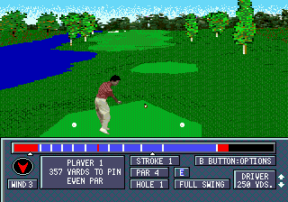 Скриншот игры Jack Nicklaus' Power Challenge Golf